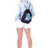 Squirtle Thug Life 3D Drawstring Backpack 4