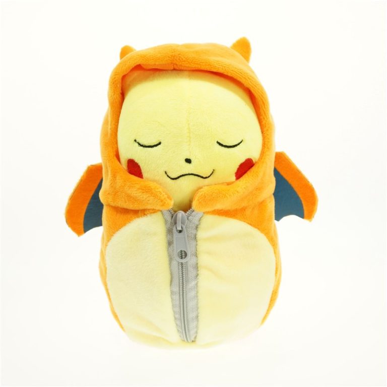 relaxing pikachu plush