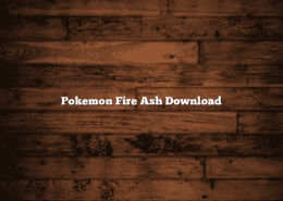 Pokemon Fire Ash Download
