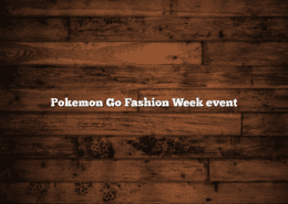 Pokemon Go Fashion Week event 19 Pokemon Go Fashion Week event
