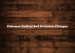 Pokemon Radical Red Evolution Changes 15 Pokemon Radical Red Evolution Changes